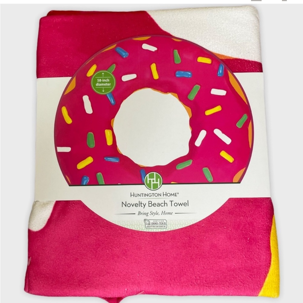 NEW Huntington Home Round Beach Towel
